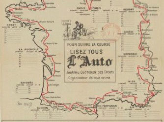 1913: Gebroken vork Christophe even beroemd als winnaar Thys