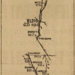 L'itinéraire de la 6e étape du premier Tour de France - 1903 - Nantes à Paris