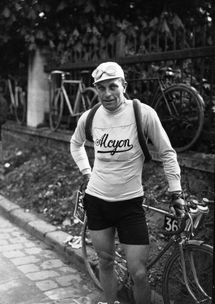 Jean Aerts lors du Paris-Tours 1934