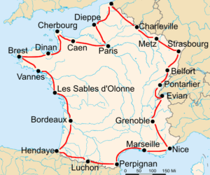 1928: Frantz in het geel van start tot finish